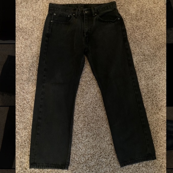 Levi Black Denim 505 - Picture 1 of 3
